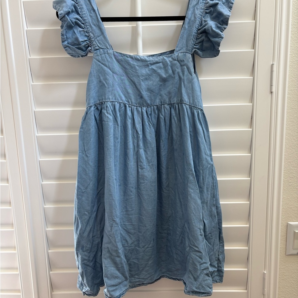 Blue Babydoll Dress
